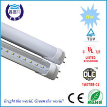 DLC cUL TUV Mark high lumen 110lm/w 22W lm79 tube light led